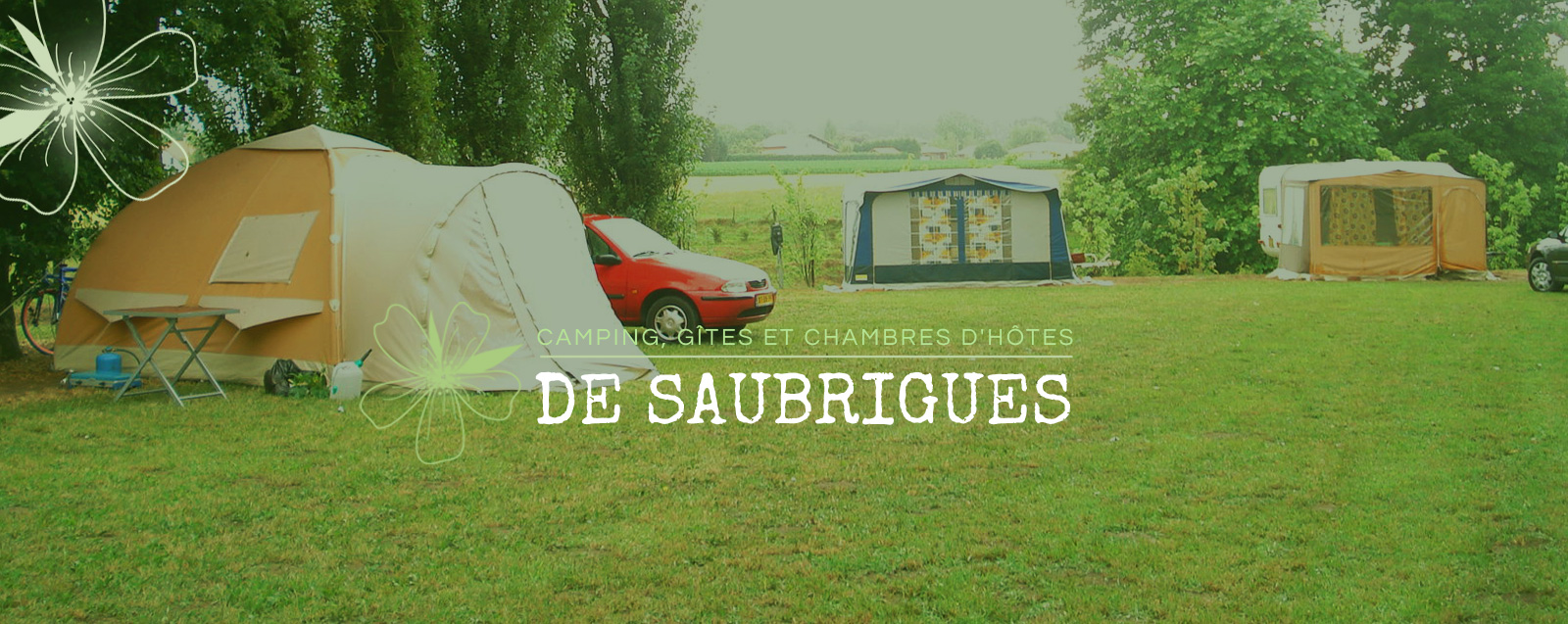 Camping, gîtes et chambres d’hôtes de Saubrigues