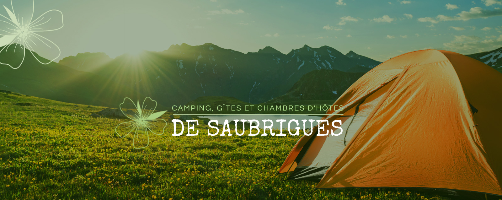 Camping, gîtes et chambres d’hôtes de Saubrigues