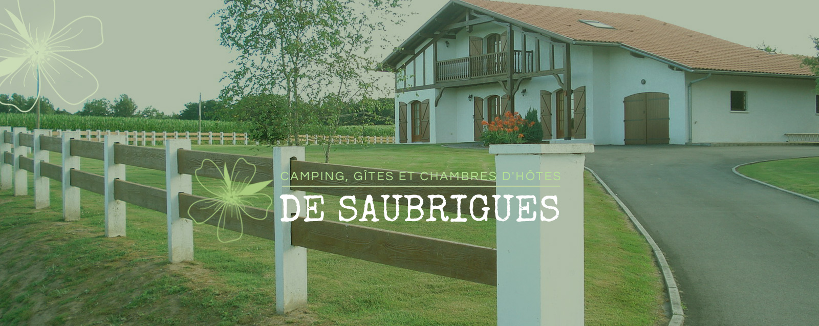 Camping, gîtes et chambres d’hôtes de Saubrigues